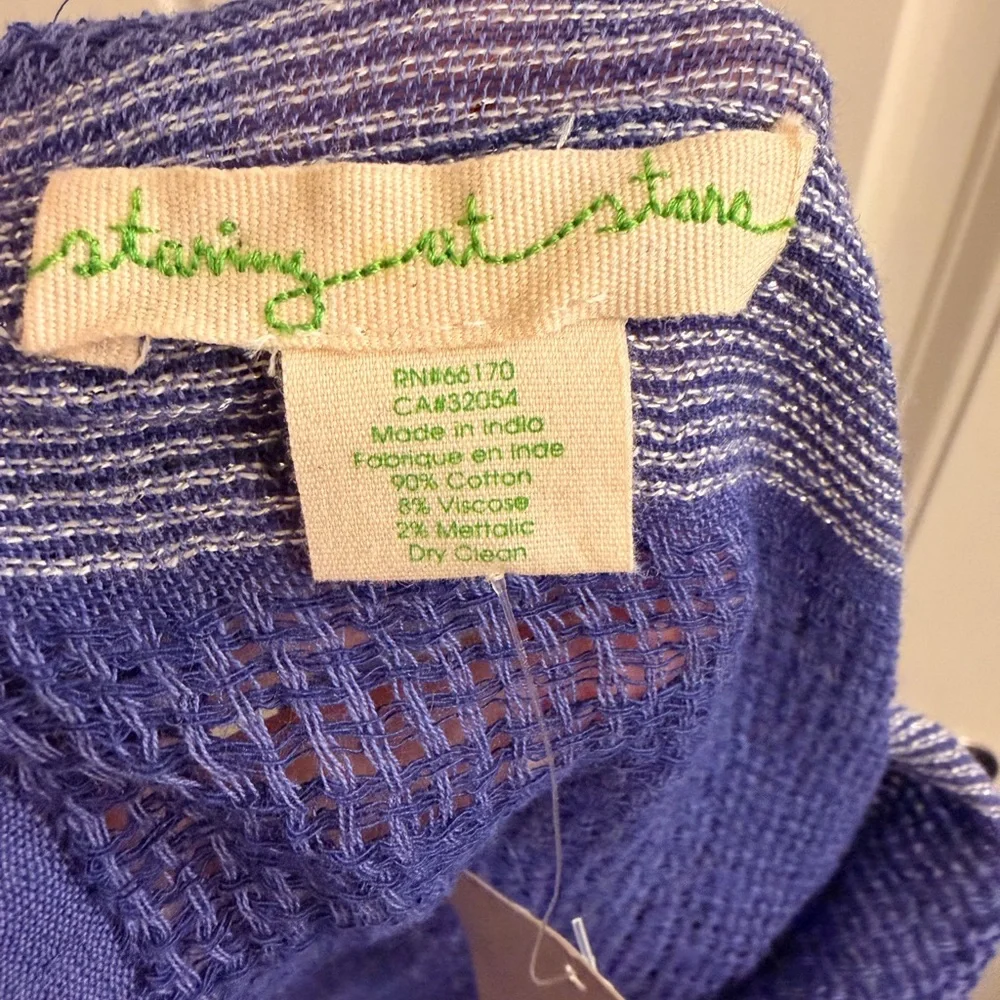 Staring at Stars Purple Scarf - Picture 2 of 3